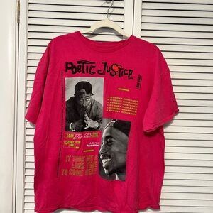 Tupac Poetic Justice Graphic T-shirt